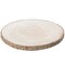 Vintiquewise Barky Natural Wood Slabs Rustic Ornament Slice Tray Table Charger - 14 Inch Dia QI003847-14 - alternate 5